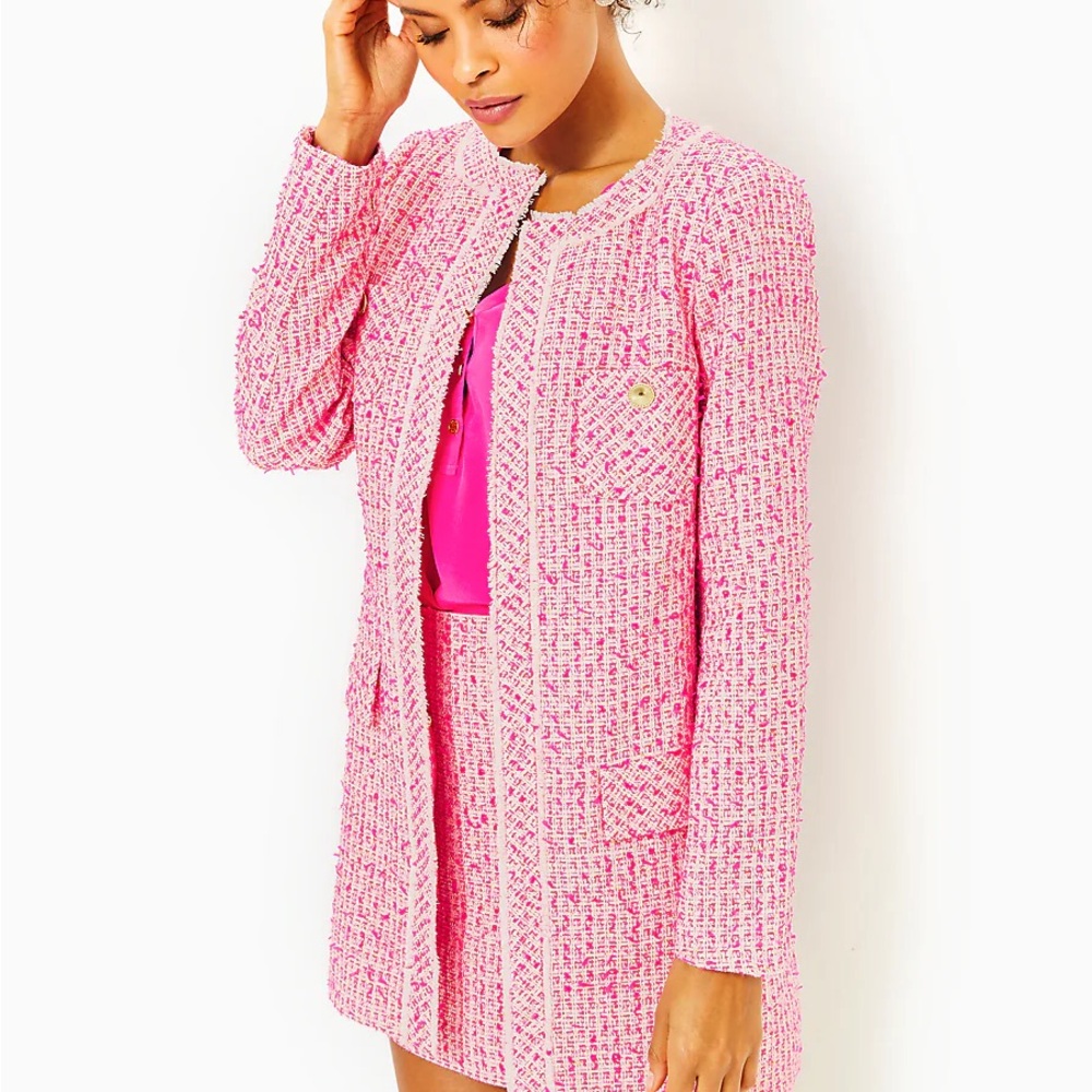 BNWT Lilly Pulitzer Dashelle Tweed Jacket